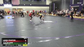 JV-11 lbs Round 1 - Ja`Niya Crawford, Linn-Mar vs Raelinn Ware, Southeast Polk