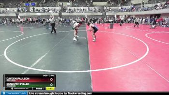 160 lbs Cons. Round 2 - Benjamin Miller, Wisconsin vs Cayden Paulson, Wisconsin