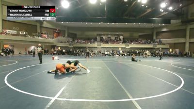 160 Championship Bracket Champ. Round 3 - Ethan Mangowi, Farmington vs Haden Mulvihill, Pipestone