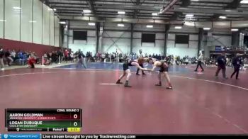 157 lbs Cons. Round 2 - Aaron Goldman, Wesleyan University (Connecticut) vs Logan Dubuque, Castleton University