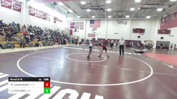 106 lbs Round Of 16 - Ryan Lewandoski, Terryville/Thomaston vs Josiah Estriplet, Ledyard