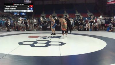 190 lbs Cons. Sub-quarters - Keanu Garcia, California vs Owen Britton, Missouri