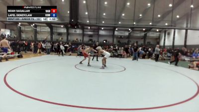 Junior FS - 157 lbs Quarters - Noah Saqallah, Washington vs Lafel Denetclaw, CNWC Concede Nothing Wrestling Club
