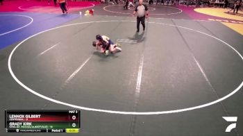 75 lbs Placement (4 Team) - Grady Kirk, STMA (St. Michael/Albertville) vs Lennox Gilbert, Centennial
