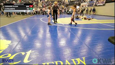 40 lbs Rr Rnd 3 - Cassadee Sloan, Morrison Takedown Club vs JJ Stolarzyk, Piedmont