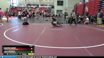 40 lbs Champ. Round 1 - Hunter Berry, Weaver Youth Wrestling vs Jack Branch, Tiger Elite Wrestling