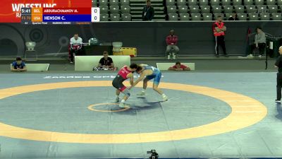70 kg Quarterfinal - Caleb Henson, USA vs Muhammad Abdurachmanov, BEL