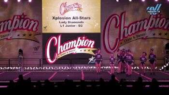 Xplosion All-Stars - Lady Diamonds [2024 L1 Junior - D2 Day 2] 2024 Champion Cheer and Dance Grand Nationals