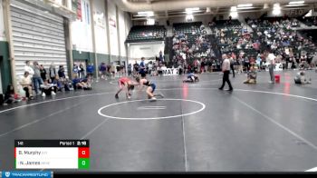 141 lbs Quarterfinal - Nick James, Nebraska-Kearney vs Ben Murphy, Grand View (Iowa)