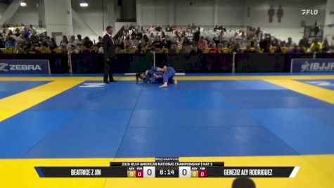 BEATRICE Z JIN vs Geneziz Aly Rodriguez 2026 American National IBJJF Jiu-Jitsu Championship