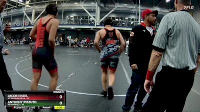 210 lbs Round 6 (8 Team) - Jacob Enzel, U2 Uprising Blue vs Anthony Pizzuto, MD Maniacs