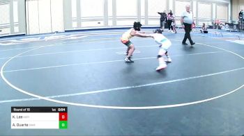 66 lbs Round Of 16 - Kharter Lee, Aspire Higher USA WC vs Ares Duarte, Savage House WC