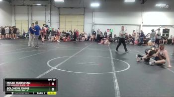 120 lbs Round 3 (4 Team) - Micah Engelman, Mat Assassins Black vs Solomon Johns, Steller Trained Nihl