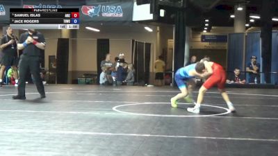 62 lbs 7th Place Match - Samuel Islas, Arizona vs Jace Rogers, Team Donahoe Wrestling Club
