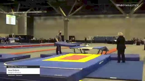 Ava Orders - Double Mini Trampoline, Integrity Athletics - 2021 USA Gymnastics Championships