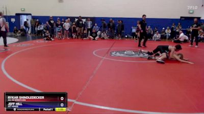 106 lbs Round 2 - Rykar Shindledecker, All In Wrestling vs Jeff Hill, Jet House