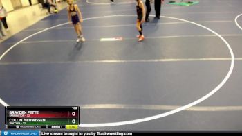 102 lbs Round 3 (6 Team) - Collin Meuwissen, Waconia vs Brayden Fette, Farmington