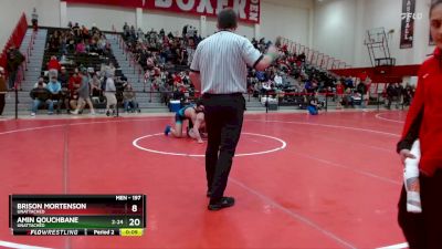 285 lbs Round 3 - Vincent Thomason, University Of Oregon vs Julian Ortiz, Linfield