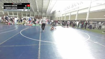 51 lbs Champ. Round 2 - Hunter Carlyle, Mat Demon Wrestling Club vs Paxton D Henline, Uintah Wrestling