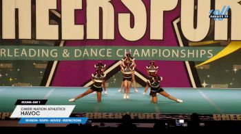 Cheer Nation Athletics - Havoc [2025 L1 Youth - Novice - Restrictions Day 1] 2025 CHEERSPORT National All Star Cheerleading Championship