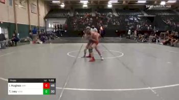 126 lbs Final - Ian Hughes, Amherst High School vs Thomas Ivey, York High School