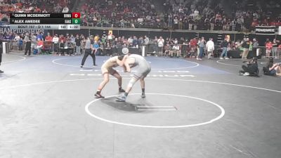 D 1 144 lbs Semifinal - Quinn McDermott, Brother Martin vs Alex Amedee, East Ascension