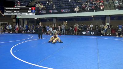 84 lbs Quarters - Brady Stewart, Askren Wrestling Academy vs Beckett Moyer, Moyer Elite
