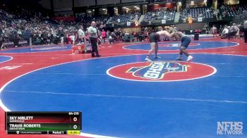 6A-215 lbs Cons. Round 2 - Travis Roberts, Grovetown vs Sky Niblett, Gainesville