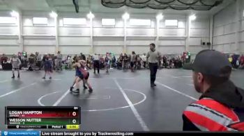 48 lbs Round 7 (10 Team) - David Arenes, Warner vs Ember Wilson, Warrior