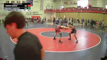 157 lbs Cons. Round 4 - Gregorio Tolentino, Calvary Chapel vs Joshua Hanson, White River