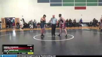 285 lbs Round 1 (4 Team) - Kieran Cosgrove, Desert Oasis vs Moaz Ahmed Said, Clark