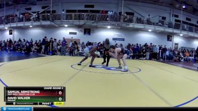 132 lbs Champ. Round 2 - David Walker, Indiana vs Samual Armstrong, Indy West Wrestling Club