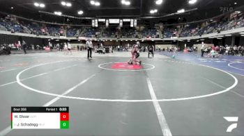 101 lbs Cons. Round 1 - Jackson Schadegg, Belleville East vs Waleed Shaar, Lockport