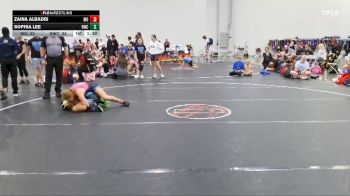 112 lbs Round 7 (10 Team) - Sophia Lee, Blackman WC vs Zaina Albadri, Missouri Outlaws