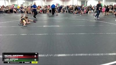 76 lbs Placement (4 Team) - Michael Kniezewski, Virginia Partriots vs Luke Hoffman, Kraken White