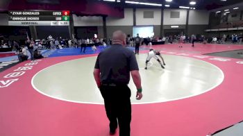 106 lbs Semifinal - Zyair Gonzales, Amarillo Caprock vs Enrique Dioses, Lubbock