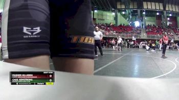 112 lbs Cons. Round 2 - Cade Armstrong, Bayard Wrestling Club vs Maeher Hillgren, Hawks Wrestling Club (Lincoln)
