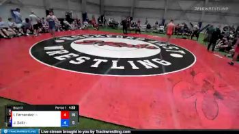 182 lbs Placement Matches (8 Team) - Isaac Fernandez, California vs James Soliz, Illinois