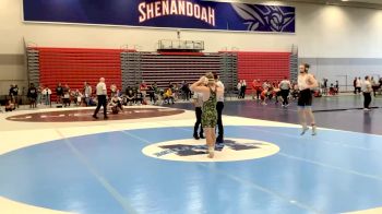 157 lbs Cons. Round 3 - Hayden Laney, Garrett College vs David Norris, Apprentice School