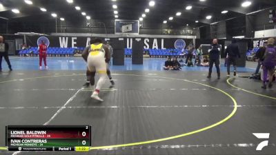 Round 4 (8 Team) - Lionel Baldwin, Michigan Gold Pitbulls vs Ivan Contreras, Michigan Monkeys