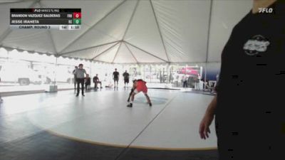 150 lbs Champ. Round 2 - Jesse Iraheta, Birmingham Charter vs Brandon Vazquez Balderas, Fullerton Red Hawks