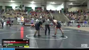 A 285 lbs Champ. Round 1 - Tony Graves, Millington vs Trenton Taylor, Elizabethton