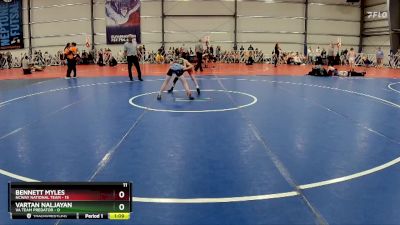 84 lbs Rd# 7- 10:45am Saturday Final Pool - Vartan Naljayan, VA Team Predator vs Bennett Myles, NCWAY National Team