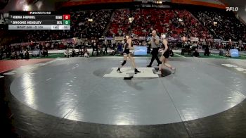 G 100 lbs Cons. Semi - Brooke Hensley, Skyline vs Kiera Hersel, Rocky Mountain