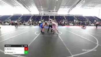 Rr Rnd 2 - Owen Barton, Diamondville WC vs Gabriel Marquez, Trojan JR