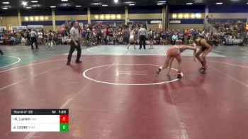 Match - Kyler Larkin, THOROBRED WRESTLING CLUB vs Joseph Lopez, Ventura High School