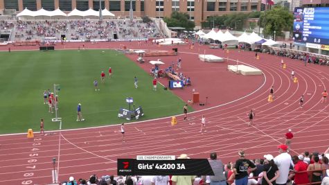 High School Girls' 4x200m Relay 3A, Finals 1