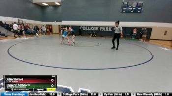 114 lbs Round 2 - Abby Ewing, Klein (Girls) vs Reagan Guillott, Cypress Creek (Girls)