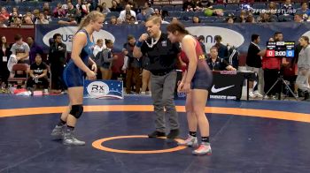 76 kg Prelims - Nesa Martinez, Unattached vs Andrea Sennett, McKendree Bearcat Wrestling Club