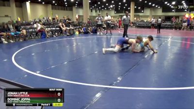 165 lbs Cons. Round 5 - Jonah Little, Wave Wrestling Club vs Dominic Joppa, Gulf Coast Wrestling